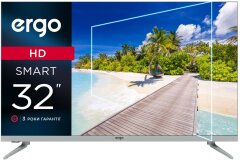 Новый телевизор ERGO 32DHS7000 / 32" (1366х768) AMVA3 LED / 180 кд/м² / PAL, SECAM / HDMI, VGA