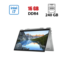 Ультрабук-трансформер Dell Latitude 5320 2-in-1 / 13.3" (1920x1080) IPS Touch / Intel Core i7-1185G7 (4 (8) ядра по 3.0 - 4.8 GHz) / 16 GB DDR4 / 240 GB SSD / Intel Iris X Graphics / WebCam