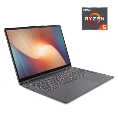 Ультрабук-трансформер Lenovo IdeaPad Flex 5 14ABR8 / 14" (1920x1080) IPS Touch / AMD Ryzen 5 7530U (6 (12) ядер по 2.0 - 4.5 GHz) / 8 GB DDR4 / 240 GB SSD / AMD Radeon RX Vega 7 Graphics / WebCam Ультрабук-трансформер Lenovo IdeaPad Flex 5 14ABR8 / 14" (1920x1080) IPS Touch / AMD Ryzen 5 7530U (6 (12) ядер по 2.0 - 4.5 GHz) / 8 GB DDR4 / 240 GB SSD / AMD Radeon RX Vega 7 Graphics / WebCam