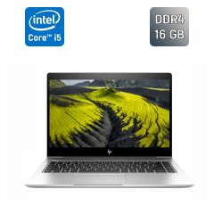 Ультрабук Б-класс HP EliteBook 840 G6 / 14" (1920x1080) IPS / Intel Core i5-8265U (4 (8) ядра по 1.6 - 3.9 GHz) / 16 GB DDR4 / 512 GB SSD / Intel UHD Graphics 620 / USB Type-C / WebCam / Windows 10