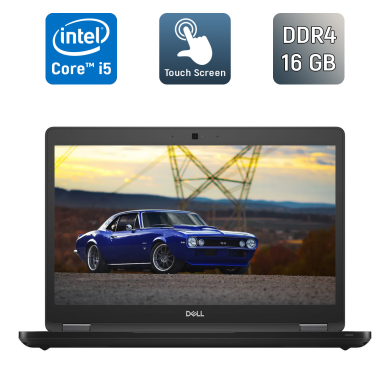 Ультрабук Dell Latitude 5490 / 14" (1920x1080) IPS Touch / Intel Core i5-8250U (4 (8) ядра по 1.6 - 3.4 GHz) / 16 GB DDR4 / 256 GB SSD / Intel UHD Graphics 620 / WebCam / HDMI Ультрабук Dell Latitude 5490 / 14" (1920x1080) IPS Touch / Intel Core i5-8250U (4 (8) ядра по 1.6 - 3.4 GHz) / 16 GB DDR4 / 256 GB SSD / Intel UHD Graphics 620 / WebCam / HDMI