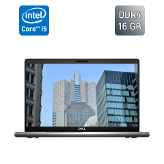 Ультрабук Dell Latitude 5510 / 15.6" (1920x1080) IPS / Intel Core i5-10310U (4 (8) ядра по 1.7 - 4.4 GHz) / 16 GB DDR4 / 256 GB SSD / Intel UHD Graphics / WebCam / SIM / HDMI