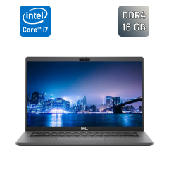 Ультрабук Dell Latitude 7410 / 14" (1920x1080) IPS / Intel Core i7-10610U (4 (8) ядра по 1.8 - 4.9 GHz) / 16 GB DDR4 / 256 GB SSD / Intel UHD Graphics / WebCam / Windows 10
