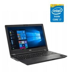 Ультрабук Fujitsu Lifebook E559 / 15.6" (1920x1080) IPS / Intel Core i7-8550U (4 (8) ядра по 1.8 - 4.0 GHz) / 16 GB DDR4 / 240 GB SSD / Intel UHD Graphics 620 / WebCam / 3G