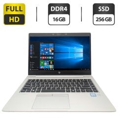Ультрабук HP EliteBook 840 G5 / 14" (1920x1080) IPS / Intel Core i5-8350U (4 (8) ядра по 1.7 - 3.6 GHz) / 16 GB DDR4 / 256 GB SSD M.2 / Intel UHD Graphics 620 / WebCam