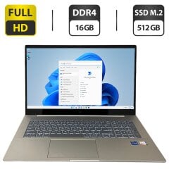 Ультрабук HP Envy 17t-cw000 / 17.3" (1920x1080) IPS / Intel Core i7-13700H (14 (20) ядер по 3.7 - 5.0 GHz) / 16 GB DDR4 / 512 GB SSD M.2 / Intel Iris Xe Graphics / WebCam