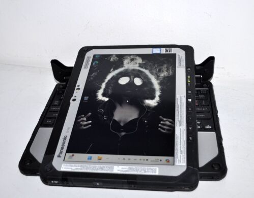 Защищенный нетбук-трансформер Panasonic Toughbook CF-20 MK2 / 10.1" (1920x1200) IPS Touch / Intel Core i5-7Y57 (2 (4) ядра по 1.2 - 3.3 GHz) / 8 GB DDR3 / 256 GB SSD / Intel HD Graphics 615 / WebCam 2 MP + 8 MP / Два АКБ / Windows 11 Pro + Стилус
