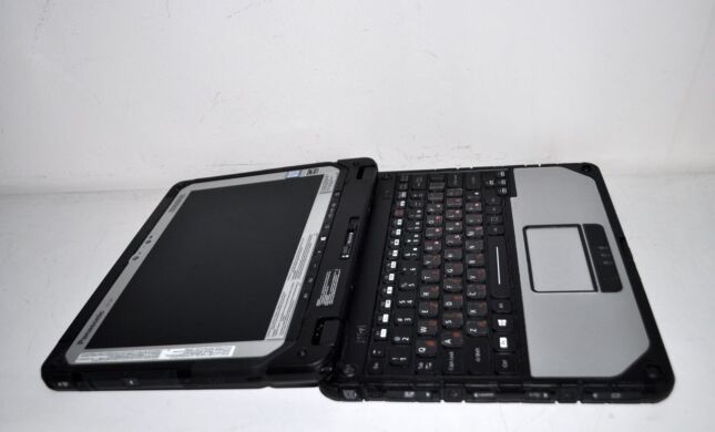 Защищенный нетбук-трансформер Panasonic Toughbook CF-20 MK2 / 10.1" (1920x1200) IPS Touch / Intel Core i5-7Y57 (2 (4) ядра по 1.2 - 3.3 GHz) / 8 GB DDR3 / 256 GB SSD / Intel HD Graphics 615 / WebCam 2 MP + 8 MP / Два АКБ / Windows 11 Pro + Стилус