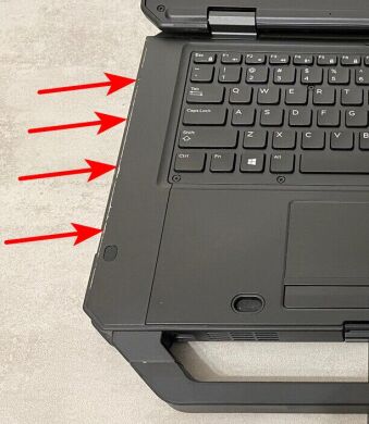 Захищений ноутбук Б-клас Dell Latitude 5420&nbsp;Rugged / 14" (1920x1080) IPS / Intel Core i5-8350U (4 (8) ядра по 1.7 - 3.6 GHz) / 16 GB DDR4 / 512 GB SSD M.2 / Intel UHD Graphics 620 / WebCam / Bluetooth / Два АКБ