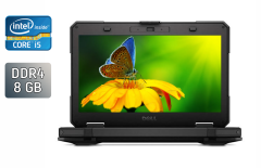 Захищений ноутбук Dell Latitude 14 Rugged 5414 / 14" (1366x768) TN / Intel Core i5-6300U (2 (4) ядра по 2.4 - 3.0 GHz) / 8 GB DDR4 / 256 GB SSD / Intel HD Graphics 520 / HDMI / WebCam / Windows 10