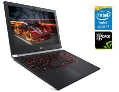 Ігровий ноутбук Б-клас Acer Aspire VN7-591G / 15.6" (1920x1080) IPS / Intel Core i7-4720HQ (4 (8) ядра по 2.6 - 3.6 GHz) / 8 GB DDR3 / 256 GB SSD M.2 / nVidia GeForce GTX 960M, 2 GB GDDR5, 128-bit / WebCam / Win 10 Home