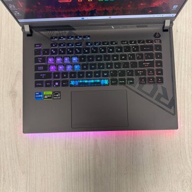 Игровой ноутбук Б-класс Asus ROG Strix G16 G614JV / 16" (1920x1200) IPS / Intel Core i7-13650HX (14 (20) ядер по 3.6 - 4.9 GHz) / 16 GB DDR5 / 1000 GB SSD NVMe / nVidia GeForce RTX 4060, 8 GB GDDR6, 128-bit / WebCam Игровой ноутбук Б-класс Asus ROG Strix G16 G614JV / 16" (1920x1200) IPS / Intel Core i7-13650HX (14 (20) ядер по 3.6 - 4.9 GHz) / 16 GB DDR5 / 1000 GB SSD NVMe / nVidia GeForce RTX 4060, 8 GB GDDR6, 128-bit / WebCam