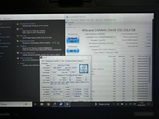 Защищенный ноутбук-трансформер Б-класс Panasonic Toughbook CF-54 / 14" (1920x1080) TN / Intel Core i5-7300U (2 (4) ядра по 2.6 - 3.5 GHz) / 16 GB DDR3 / 256 GB SSD / Intel HD Graphics 620 / WebCam / Win 10 Pro