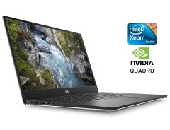 Мобільна робоча станція Dell Precision 5530 / 15.6" (3840x2160) IPS Touch / Intel Xeon E-2176M (6 (12) ядра по 2.7 - 4.4 GHz) / 16 GB DDR4 / 256 GB SSD / nVidia Quadro P1000, 4 GB GDDR5, 128-bit / WebCam