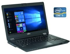 Нетбук Fujitsu LifeBook U729 / 12.5" (1920x1080) IPS / Intel Core i5-8265U (4 (8) ядра по 1.6 - 3.9 GHz) / 16 GB DDR4 / 1000 GB SSD / Intel UHD Graphics / WebCam