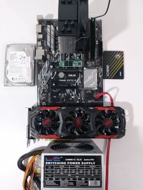 Игровой ПК GameMax Starlight White Tower / Intel Core i5-7500 (4 ядра по 3.4 - 3.8 GHz) / 16 GB DDR4 / 240 GB SSD + 480 GB SSD + 500 GB HDD / AMD Radeon RX 480, 8 GB GDDR5, 256-bit / 600W