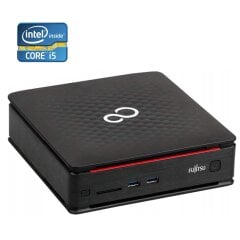 Неттоп Б-клас Fujitsu Esprimo Q920 USFF / Intel Core i5-4590T (4 ядра по 2.0 - 3.0 GHz) / 4 GB DDR3 / 120 GB SSD / Intel HD Graphics 4600