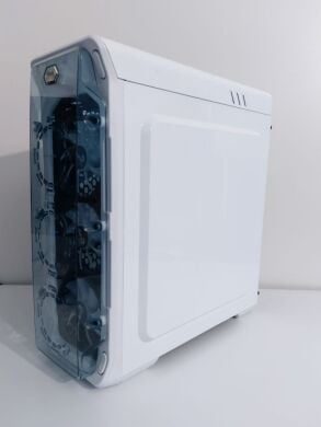 Игровой ПК GameMax Starlight White Tower / Intel Core i5-7500 (4 ядра по 3.4 - 3.8 GHz) / 16 GB DDR4 / 240 GB SSD + 480 GB SSD + 500 GB HDD / AMD Radeon RX 480, 8 GB GDDR5, 256-bit / 600W