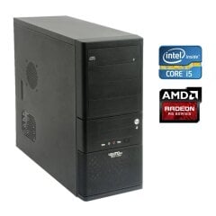 ПК Asus Vento A8 Tower / Intel Core i5-760 (4 ядра по 2.8 - 3.33 GHz) / 8 GB DDR3 / 320 GB HDD / AMD Radeon R5 230, 1 GB DDR3, 64-bit / 450W
