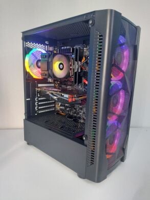 Ігровий ПК 1stPlayer D4-4R1-WH Tower / Intel Xeon E3-1270 v5 (аналог Intel Core i7-7700) (4 (8) ядра по 3.6 - 4.0 GHz) / 16 GB DDR4 / 1000 GB SSD / nVidia GeForce GTX 1060, 6 GB GDDR5, 192-bit / 700W