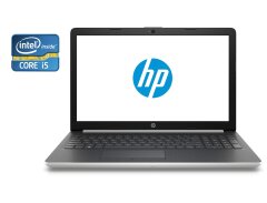 Ноутбук Б-клас HP 15-da0002dx / 15.6" (1366x768) TN Touch / Intel Core i5-8250U (4 (8) ядра по 1.6 - 3.4 GHz) / 8 GB DDR4 / 256 GB SSD / Intel HD Graphics 620 / WebCam