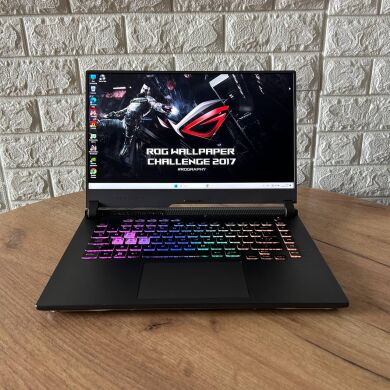 Ігровий ноутбук Б-клас Asus ROG Strix G513RM / 15.6" (2560x1440) IPS / AMD Ryzen 7 6800H (8 (16) ядер по 3.2 - 4.7 GHz) / 16 GB DDR4 / 1000 GB SSD / nVidia GeForce RTX 3060, 6 GB GDDR6, 192-bit