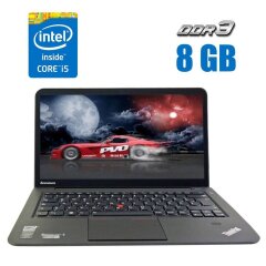Ультрабук Lenovo ThinkPad S440 / 14" (1600x900) TN / Intel Core i5-4210U (2 (4) ядра по 1.7 - 2.7 GHz) / 8 GB DDR3 / 256 GB SSD / Intel HD Graphics 4400 / WebCam / Windows 10 Pro