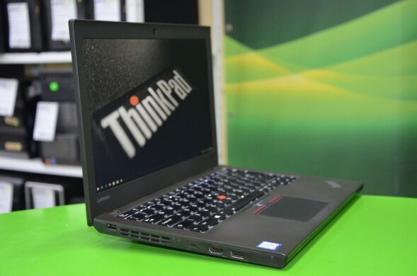 Ноутбук Lenovo ThinkPad X270 / 12.5" (1920x1080) IPS Touch / Intel Core i5-6300U (2 (4) ядра по 2.4 - 3.0 GHz) / 8 GB DDR4 / 256 GB SSD / дві батареї