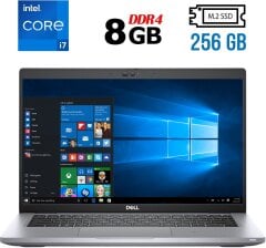 Ультрабук Б-класс Dell Latitude 5420 / 14" (1920x1080) IPS / Intel Core i7-1185G7 (4 (8) ядра по 3.0 - 4.8 GHz) / 8 GB DDR4 / 256 GB SSD M.2 / Intel Iris Xe Graphics / WebCam / Windows 10 лицензия