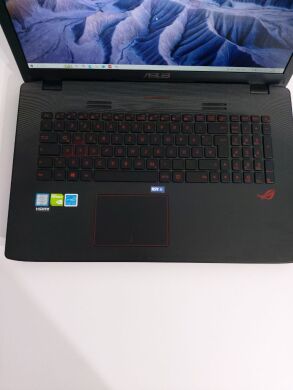 Ігровий ноутбук Asus ROG GL752VW / 17.3" (1920x1080) IPS / Intel Core i7-6700HQ (4 (8) ядра по 2.6 - 3.5 GHz) / 16 GB DDR4 / 256 GB SSD + 1000 GB HDD / nVidia GeForce GTX 960M, 2 GB GDDR5, 128-bit / WebCam / DVD-ROM + Бездротова миша