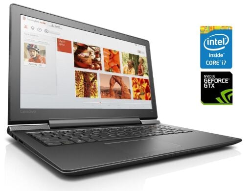 Ігровий ноутбук Lenovo IdeaPad 700-15ISK / 15.6" (1920x1080) IPS / Intel Core i7-6700HQ (4 (8) ядра по 2.6 - 3.5 GHz) / 16 GB DDR4 / 256 GB SSD + 1000 GB HDD / nVidia GeForce GTX 950M, 4 GB DDR3, 128-bit / WebCam