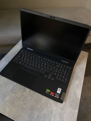 Игровой ноутбук Lenovo IdeaPad Gaming 3 15ARH7 / 15.6" (1920x1080) IPS / AMD Ryzen 5 6600H (6 (12) ядер по 3.3 - 4.5 GHz) / 16 GB DDR4 / 512 GB SSD / nVidia GeForce RTX 3050, 4 GB GDDR6, 128-bit / WebCam / Win 10 Игровой ноутбук Lenovo IdeaPad Gaming 3 15ARH7 / 15.6" (1920x1080) IPS / AMD Ryzen 5 6600H (6 (12) ядер по 3.3 - 4.5 GHz) / 16 GB DDR4 / 512 GB SSD / nVidia GeForce RTX 3050, 4 GB GDDR6, 128-bit / WebCam / Win 10