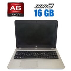 Ноутбук HP 355 G2 / 15.6" (1366x768) TN / AMD A6-6310 (4 ядра по 1.8 - 2.4 GHz) / 16 GB DDR3 / 256 GB SSD / AMD Radeon R4 Graphics / WebCam