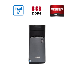 Ігровий ПК Asus M32CD-AS31 / Intel Core i7-6700K (4 (8) ядра по 4.0 - 4.2 GHz) / 8 GB DDR4 / 512 GB SSD / AMD Radeon R9 270, 2 GB GDDR5, 256-bit / Wi-Fi / Win 10 Lic