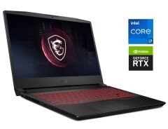 Ігровий ноутбук Б-клас MSI Pulse GL66 11UGKV / 15.6" (1920x1080) IPS / Intel Core i7-11800H (8 (16) ядер по 1.9 - 4.6 GHz) / 64 GB DDR4 / 512 GB SSD / nVidia GeForce RTX 3070, 8 GB GDDR6, 256-bit / WebCam / Win 11 Home