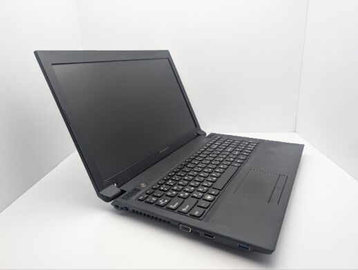 Ноутбук Lenovo B575e / 15.6" (1366x768) TN / AMD E2-1800 (2 ядра по 1.7 GHz) / 8 GB DDR3 / 320 GB HDD / AMD Radeon HD 7340 Graphics / WebCam / DVD-ROM