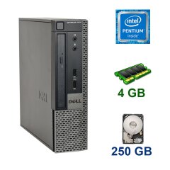 Dell OptiPlex 7010 SFF / Intel Pentium G2020 (2 ядра по 2.9 GHz) / 4 GB DDR3 / 250 GB HDD