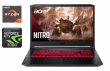 Игровой ноутбук Acer Nitro 5 AN517-41 / 17.3" (1920x1080) IPS / AMD Ryzen 7 5800H (8 (16) ядер по 3.2 - 4.4 GHz) / 32 GB DDR4 / 512 GB SSD / nVidia GeForce RTX 3080, 8 GB GDDR6, 256-bit / WebCam / Windows 11