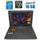 Ігровий ноутбук Asus ROG Strix GL502V / 15.6" (1920x1080) IPS / Intel Core i7-7700HQ (4 (8) ядра по 2.8 - 3.8 GHz) / 16 GB DDR4 / 240 GB SSD + 1000 GB HDD / nVidia GeForce GTX 1060, 3 GB GDDR5, 192-bit / WebCam / HDMI купити