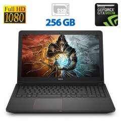 Ігровий ноутбук Б-клас Dell Inspiron 15-7559 / 15.6" (1920x1080) IPS / Intel Core i7-6700HQ (4 (8) ядра по 2.6 - 3.5 GHz) / 16 GB DDR3 / 256 GB SSD / nVidia GeForce GTX 960M, 4 GB GDDR5, 128-bit / WebCam / HDMI
