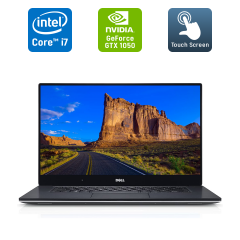 Игровой ноутбук Б-класс Dell XPS 15 9560 / 15.6" (3840x2160) IPS Touch / Intel Core i7-7700HQ (4 (8) ядра по 2.8 - 3.8 GHz) / 16 GB DDR4 / 512 GB SSD / nVidia Geforce GTX 1050, 4 GB GDDR5, 128-bit / HDMI / USB Type-C