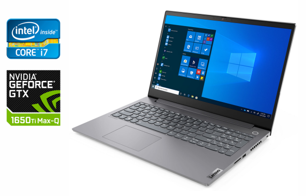 Ігровий ноутбук Б-клас Lenovo ThinkBook 15P IMH / 15.6" (3840x2160) IPS / Intel Core i7-10750H (6 (12) ядер по 2.6 - 5.0 GHz) / 16 GB DDR4 / 512 GB SSD / nVidia GeForce GTX 1650 Ti Max-Q, 4 GB GDDR6, 128-bit / WebCam / HDMI