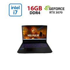 Игровой ноутбук MSI Pulse GL66 11UGKV / 15.6" (1920x1080) IPS / Intel Core i7-11800H (8 (16) ядер по 1.9 - 4.6 GHz) / 16 GB DDR4 / 512 GB SSD / nVidia GeForce RTX 3070, 8 GB GDDR6, 256-bit / WebCam