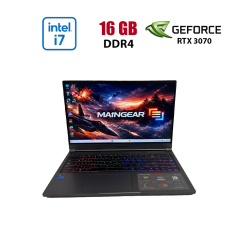Игровой ультрабук Maingear Vector Pro MG-VCP15i-3070 / 15.6" (1920x1080) IPS / Intel Core i7-11800H (8 (16) ядер по 2.3 - 4.6 GHz) / 16 GB DDR4 / 512 GB SSD M.2 / nVidia GeForce RTX 3070, 8 GB GDDR6, 256-bit / WebCam