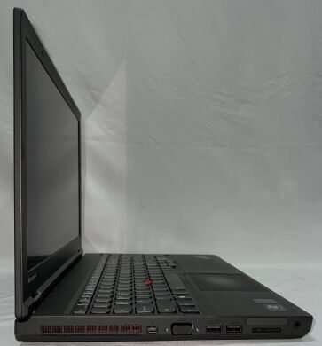Мобільна робоча станція Б-клас Lenovo ThinkPad W540 / 15.6" (1920x1080) TN / Intel Core i7-4700MQ (4 (8) ядра по 2.4 - 3.4 GHz) / 16 GB DDR3 / 256 GB SSD / nVidia Quadro K1100M, 2 GB GDDR5, 128-bit / WebCam / Fingerprint / DVD-ROM