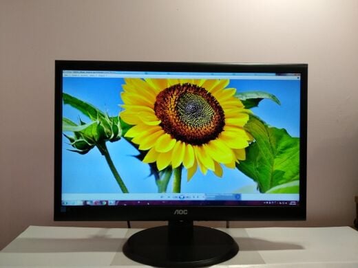 Монітор AOC e2250Swda / 21.5" (1920x1080) TN / DVI, VGA / VESA 75x75 / Вбудовані колонки