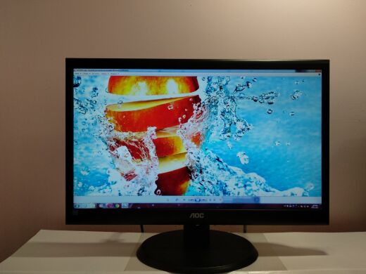 Монітор AOC e2250Swda / 21.5" (1920x1080) TN / DVI, VGA / VESA 75x75 / Вбудовані колонки