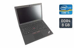 Нетбук Lenovo ThinkPad X270 / 12.5" (1920x1080) IPS / Intel Core i5-7200U (2 (4) ядра по 2.5 - 3.1 GHz) / 8 GB DDR4 / 256 GB SSD / Intel HD Graphics 620 / WebCam / TouchID / Windows 10