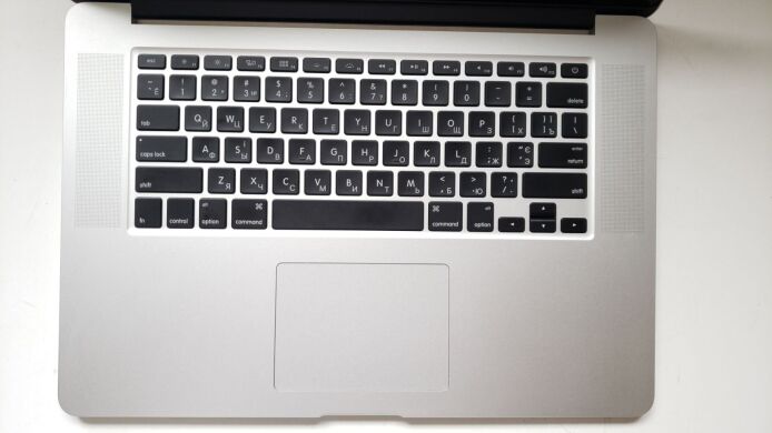 Ноутбук Apple A1398 MacBook Pro Retina 15 / 15.4" (2880x1800) IPS / Intel Core i7-4980HQ (4 (8) ядра по 2.8 - 4.0 GHz) / 16 GB DDR3 / 512 GB SSD M.2 / nVidia GeForce GT 750M, 2 GB GDDR5, 128-bit / WebCam / macOS