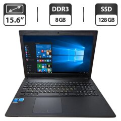 Ноутбук Asus P2520L / 15.6" (1366x768) TN / Intel Core i3-4005U (2 (4) ядра по 1.7 GHz) / 8 GB DDR3 / 128 GB SSD / Intel HD Graphics 4400 / WebCam
